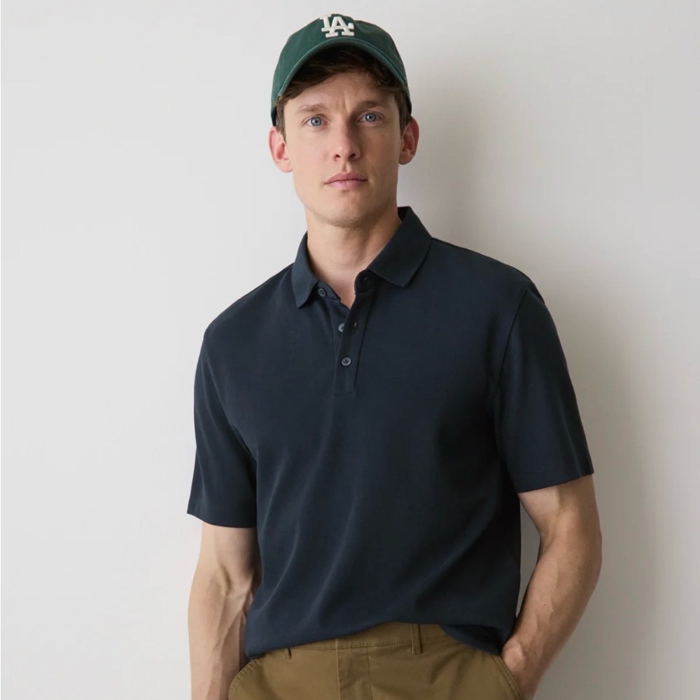 RW&CO. Men's Short-Sleeve Polo — Sage Green